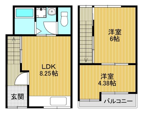 喜連２丁目貸家