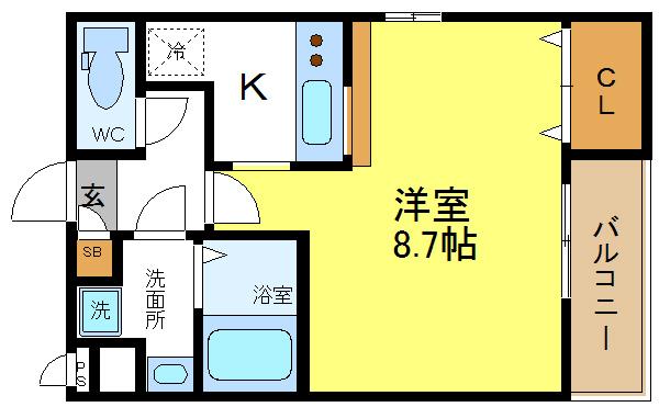 フジパレス駒川中野(間取り)