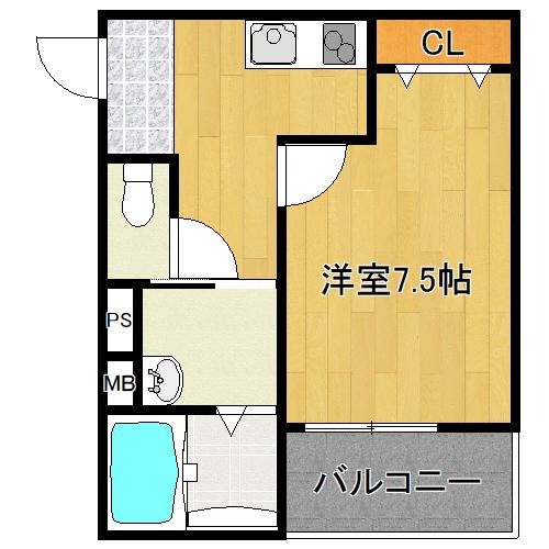 大阪市平野区加美東５丁目のハイツ