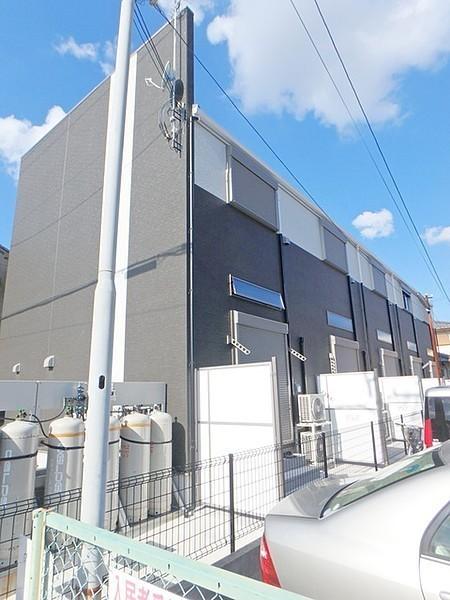 大阪市東住吉区住道矢田８丁目のハイツ
