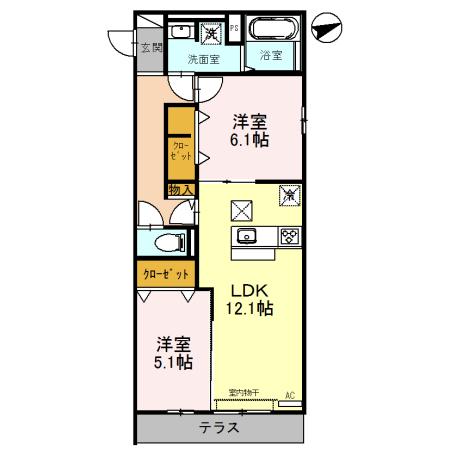 大阪市東住吉区今川５丁目のアパート