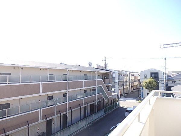 大阪市平野区瓜破4丁目のハイツ(現地からの眺望)
