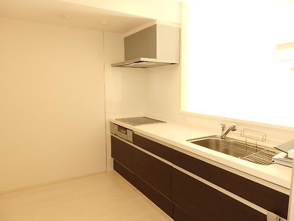大阪市平野区瓜破4丁目のハイツ(キッチン)