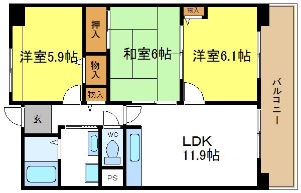 コーシャハイツ中野