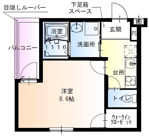 フジパレス針中野湯里