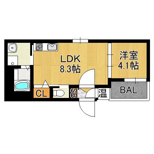 大阪市東住吉区矢田１丁目のハイツ