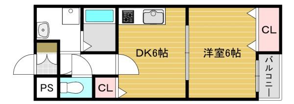 エコーハイツ平野１