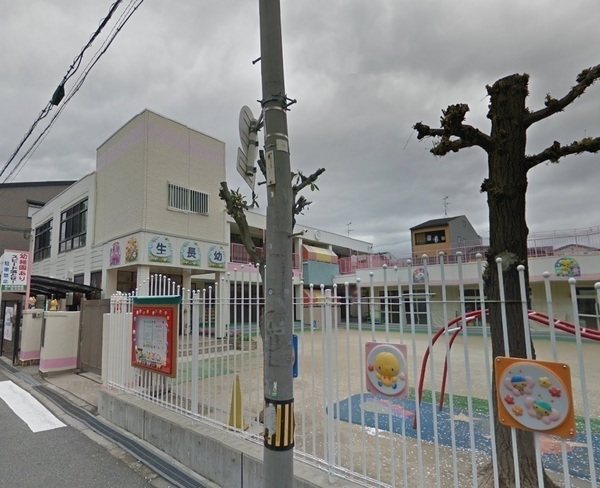 大阪市東住吉区南田辺4丁目の貸家(認定こども園育和学園生長幼稚園)