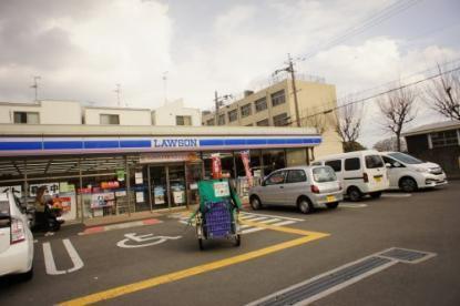 清川六番館(ローソン長吉川辺一丁目店)