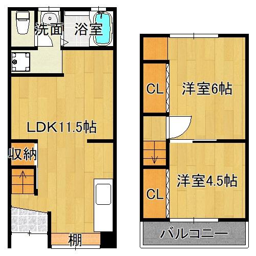 矢田３丁目貸家