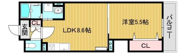 クリエオーレ長吉川辺