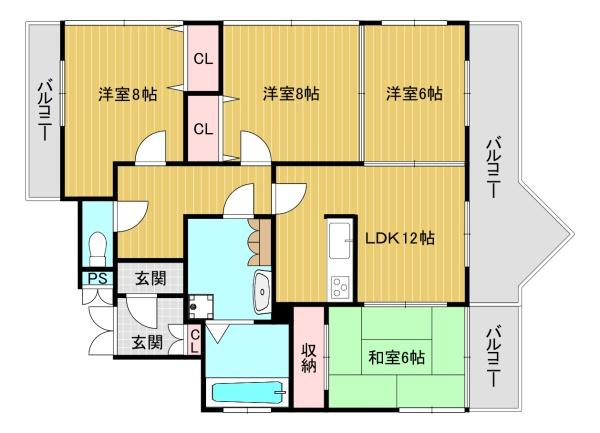 ディアコート平野