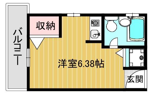 大阪市東住吉区公園南矢田１丁目のハイツ