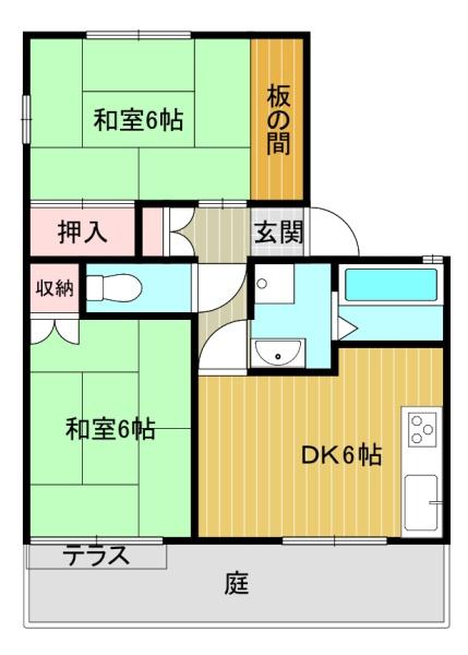 羽曳野市島泉１丁目のハイツ