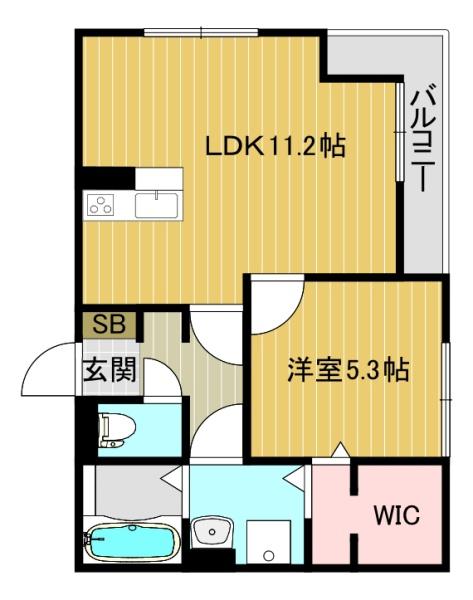 大阪市平野区加美東５丁目のハイツ