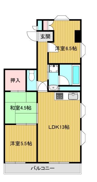 大阪市東住吉区南田辺５丁目のマンション