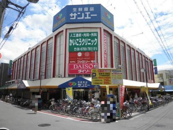 大阪市東住吉区田辺5丁目のマンション(サンエー今川店)