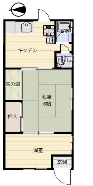 大阪市東住吉区桑津３丁目のアパート