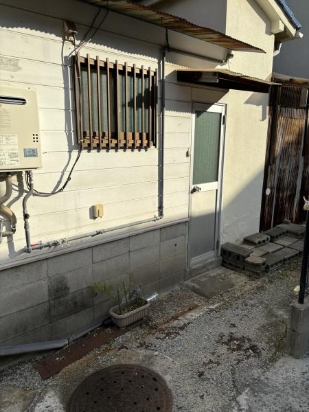 瓜破３丁目貸家北から３号