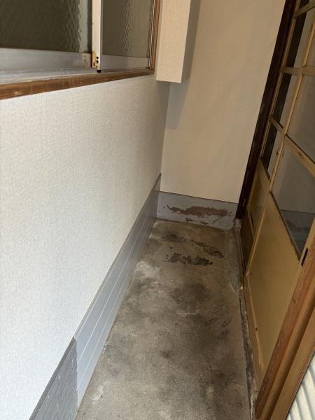瓜破３丁目貸家北から３号
