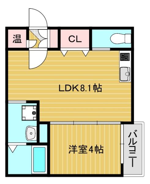 大阪市東住吉区住道矢田１丁目のハイツ