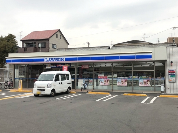 大阪市東住吉区住道矢田1丁目のハイツ(ローソン照ケ丘矢田店)