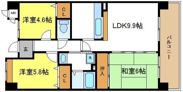 コーシャハイツ喜連西
