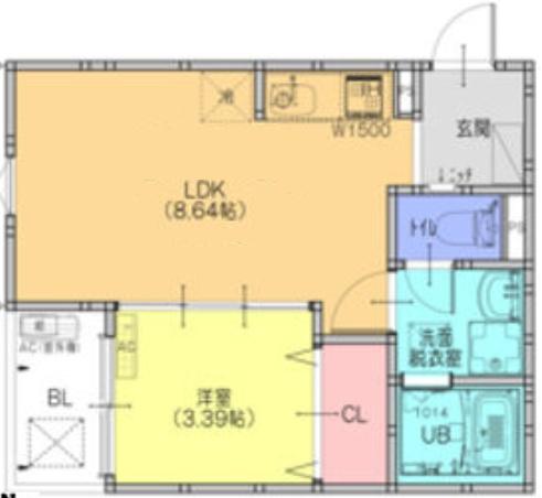 東大阪市大蓮北２丁目のアパート