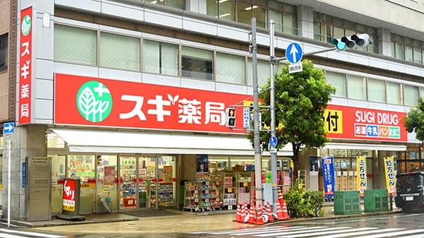 大阪市中央区瓦屋町２丁目のマンション(スギ薬局瓦屋町店)