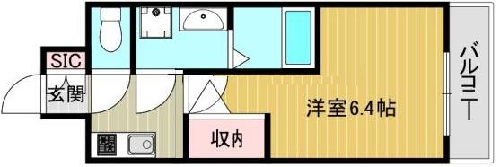大阪市平野区加美東４丁目のハイツ