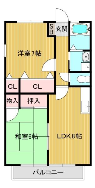 松原市三宅東５丁目のハイツ