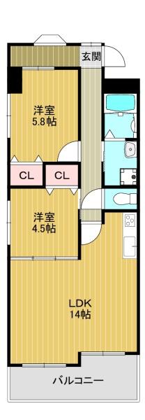 エルベコート東住吉鷹合
