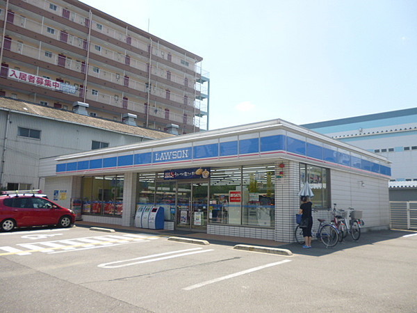 大阪市平野区加美北4丁目のアパート(ローソン加美北4丁目店)