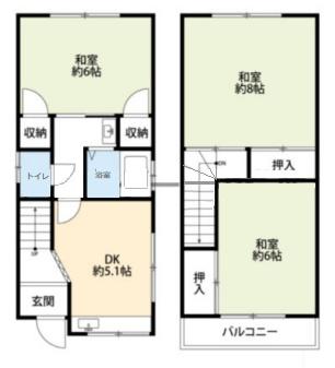 加美東5丁目貸家