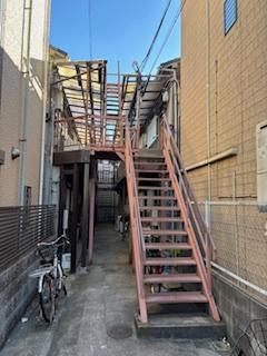 大阪市東住吉区南田辺５丁目のアパート