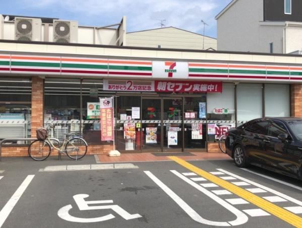 大阪市東住吉区今川１丁目のアパート(セブンイレブン大阪今川1丁目店)