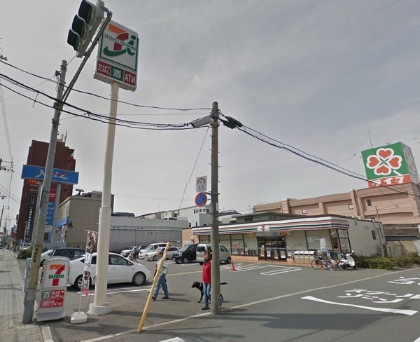 大阪市東住吉区今川１丁目のアパート(セブンイレブン大阪杭全5丁目店)