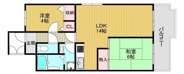 大阪市東住吉区北田辺５丁目のマンション