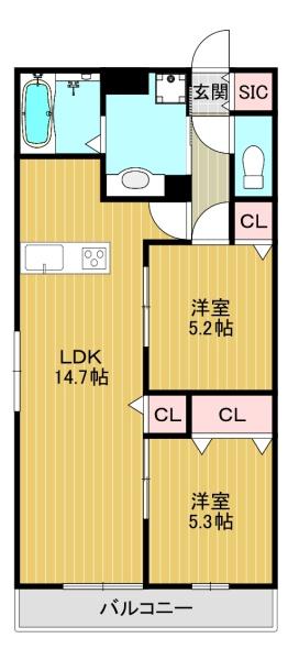 ベルジュ大和川