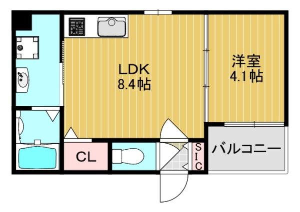 アパート鶏冠木