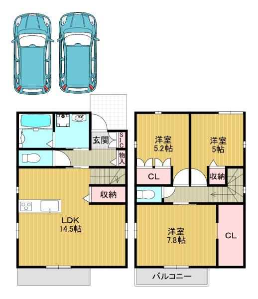 平野本町３丁目　戸建て
