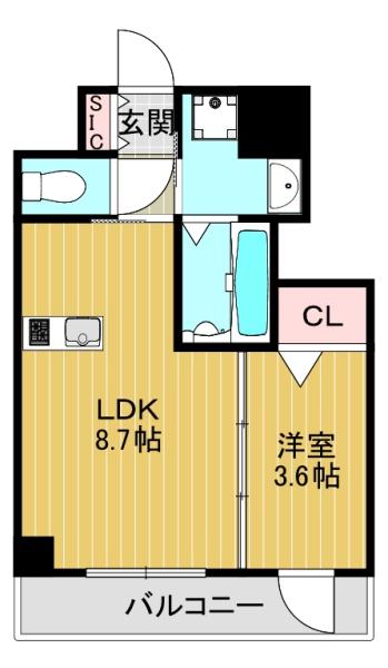 大阪市東住吉区南田辺２丁目のマンション