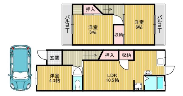 照ヶ丘矢田２丁目　戸建
