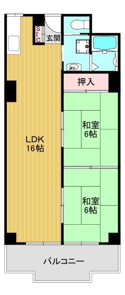 メガロコープ平野3号棟