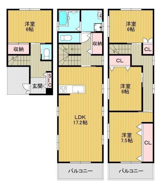東住吉区桑津3丁目