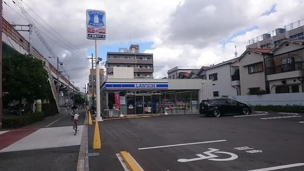 エレガンス平野(ローソン平野喜連一丁目店)