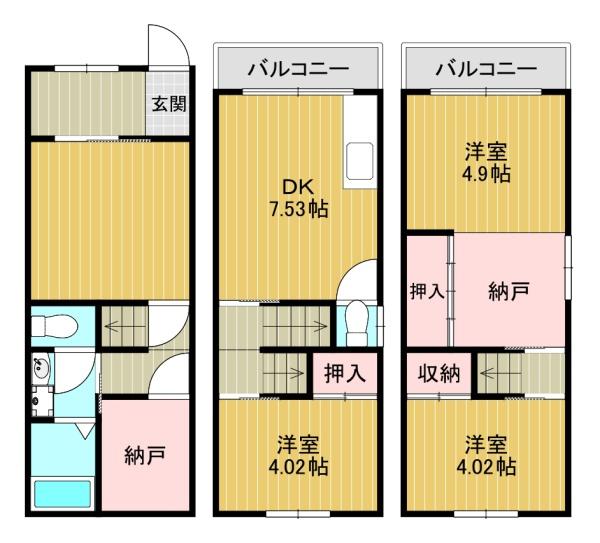 平野東戸建