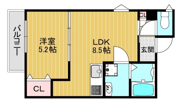 クリエオーレ東住吉Ⅰ