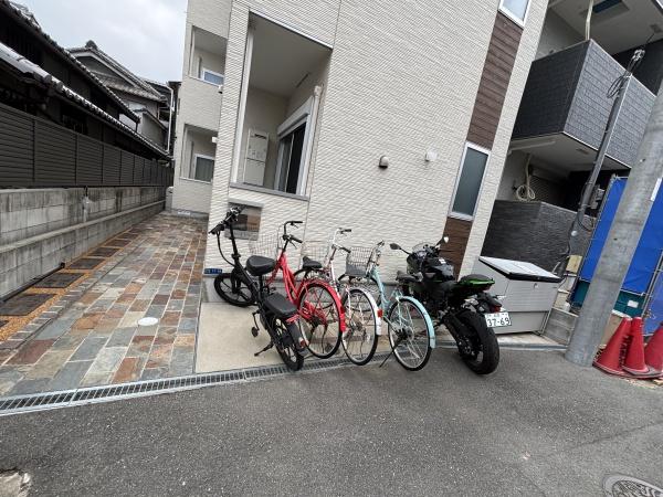 大阪市東住吉区北田辺６丁目のアパート