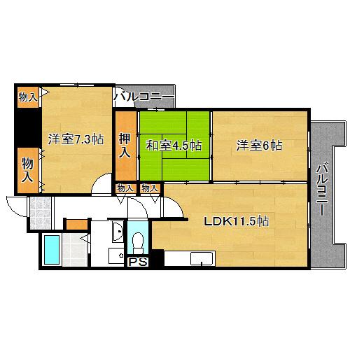 コーシャハイツ瓜破